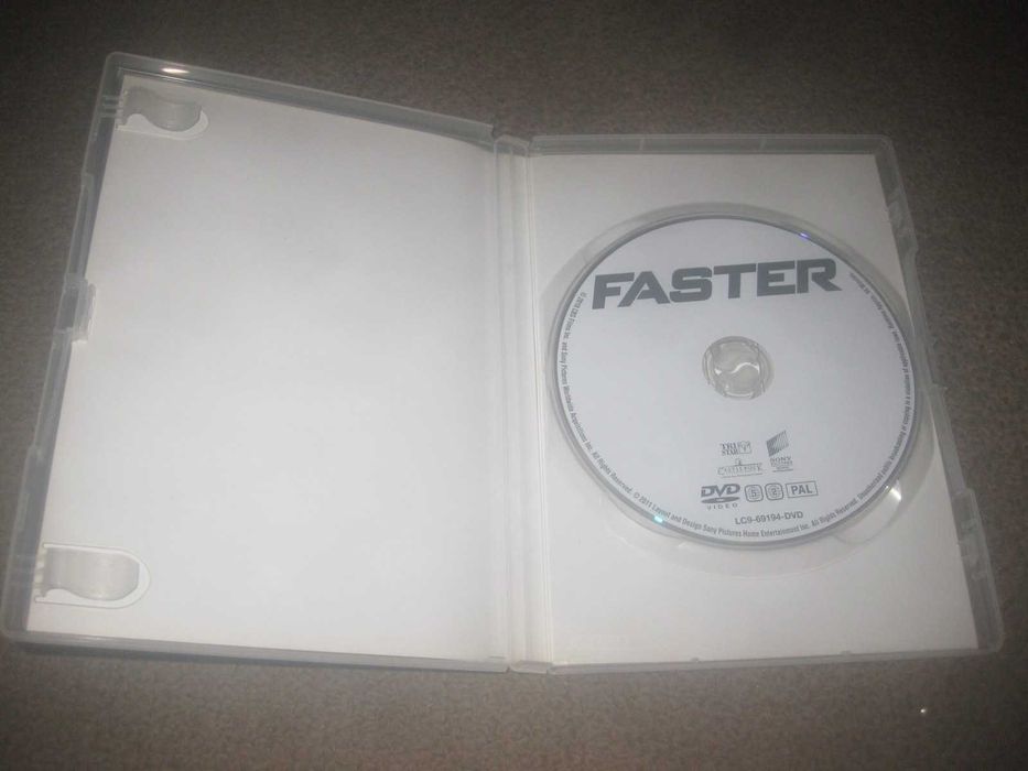 DVD "Vingança Rápida" com Dwayne Johnson