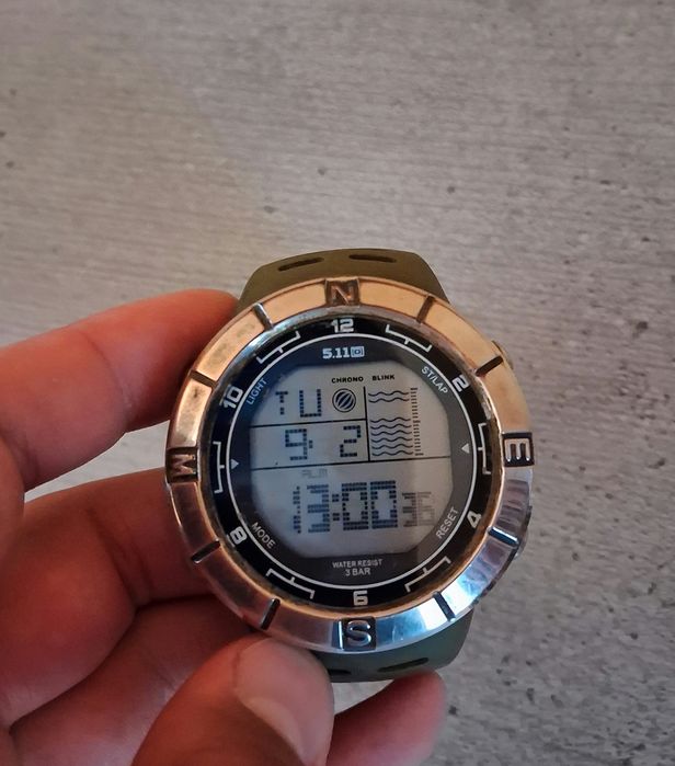 Тактические часы 5.11 Outpost Chrono Watch военные водонепроницаемые
