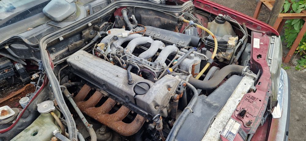 Silnik Kompletny Sprawny Jeżdżący Mercedes W124 2.5D Wolnossący BDB STAN  GWARANCJA