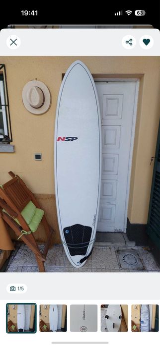 Prancha de Surf NSP 7’2 Elements