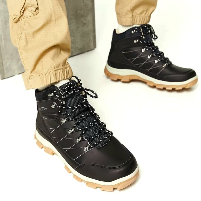 FCUK (French Connection) Hike Boot, Dark Charcoal, EU 43 - NOWE