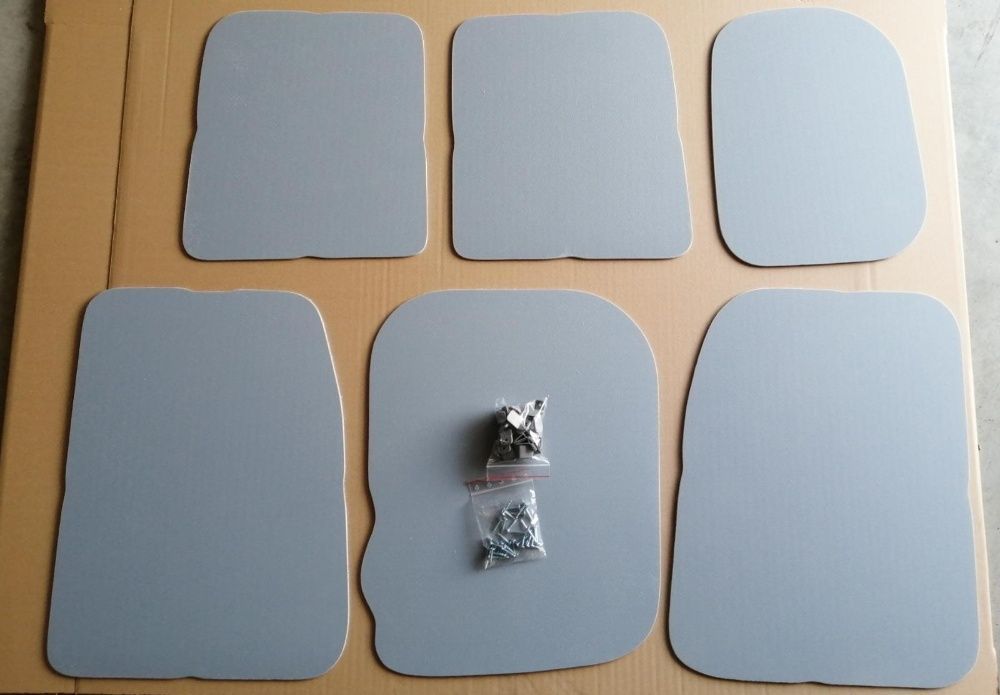 Zabudowa boków busa Fiat Fiorino