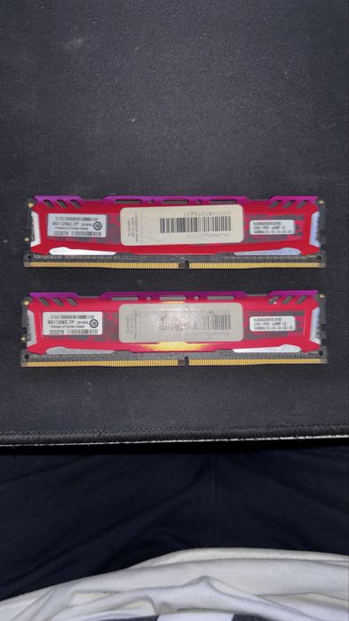 Memórias RAM 8gb Micron Ballistix