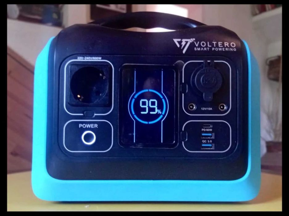 Power Station Voltero PS6 600Wh solar generator (Novo na Caixa c/garantia)