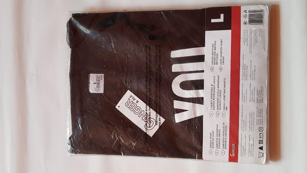 T-shirt sportowy w dużych rozmiarach Unisex. NOWA