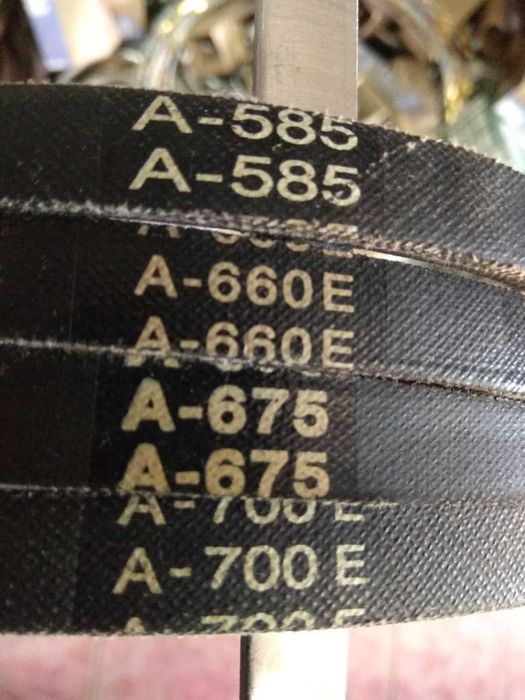 ремінь машини = А675Е= дліна ременя 725мм