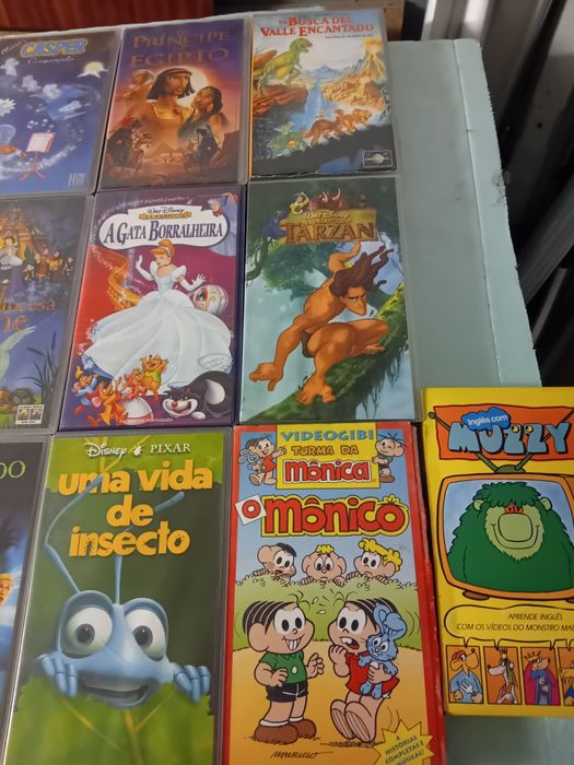 Cassetes vhs infantil
