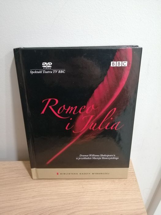 Romeo i Julia spektakl teatru tv BBC książka+ płyta dvd