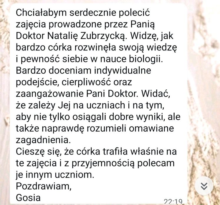 Biologia - kurs maturalny