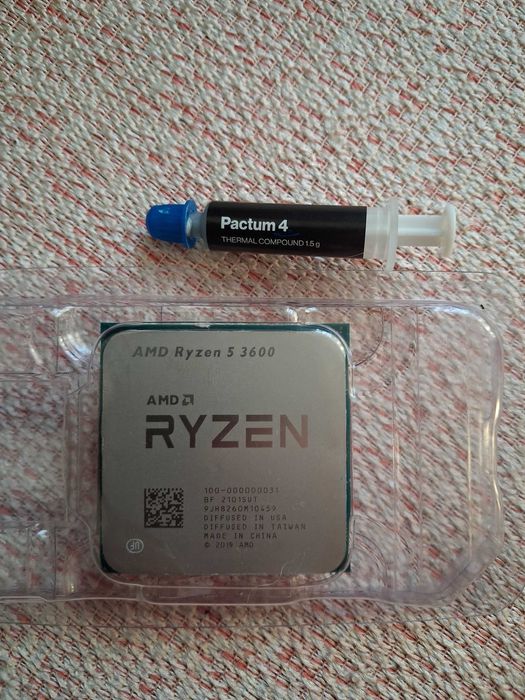 Procesor AMD Ryzen 5 3600 + chłodzenie SilentiumPc Fortis 3 RGB