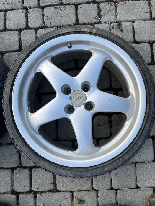 Alufelgi 4x100 18 cali Suzuki Swift Vw Golf Opel Corsa Renault Clio Megane opony 215/35/18