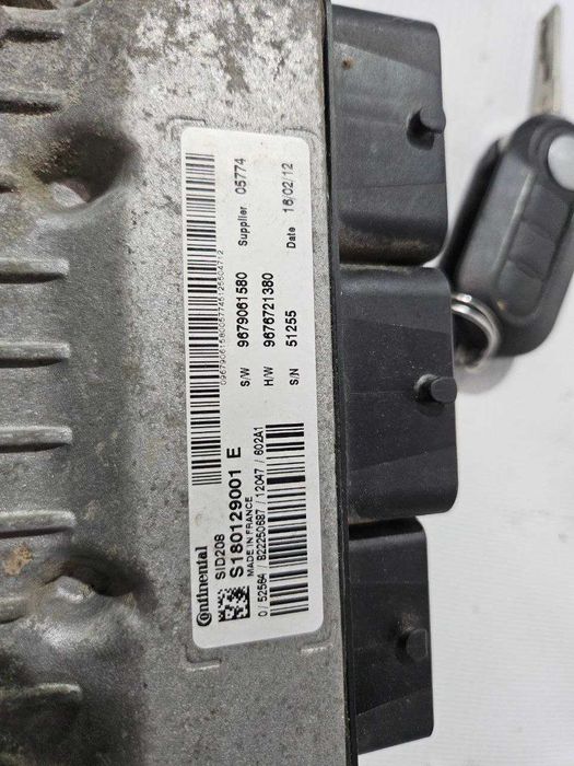 Блок управління двигуном 2.2 євро 5 Boxer Ducato Jumper комплект ебу