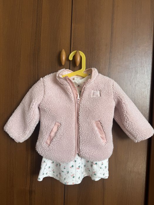 Курточка теді hm  шерпа  9-12 м. 80см