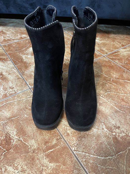 Чобітки набівчоботи замш жіночі