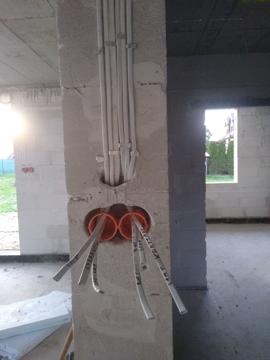 Elektryk, przyłącza budowlane, instalacje w domach