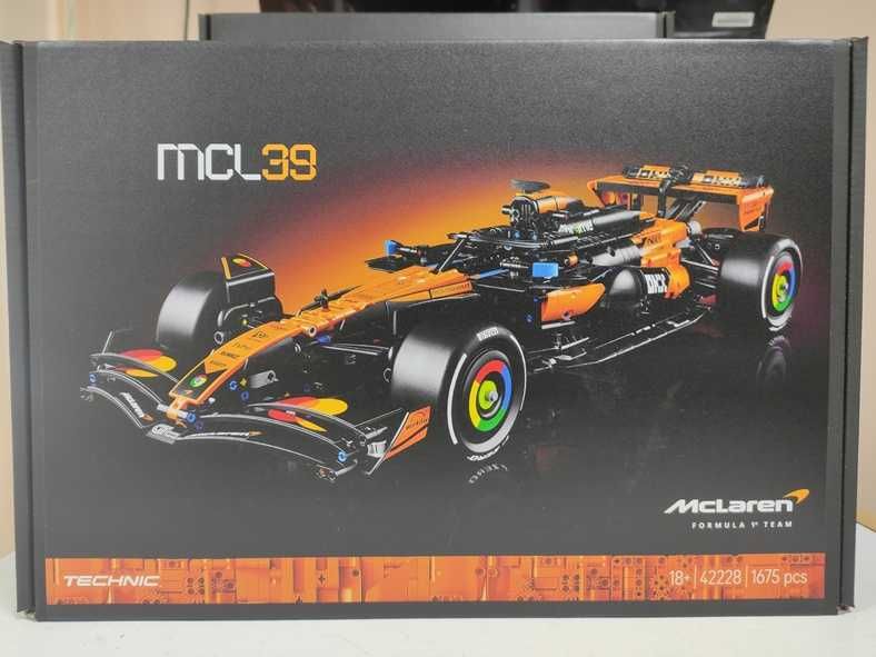 Конструктор‼️НОВИЙ‼️TECHNIC‼️В КОРОБЦІ‼️Formula F1 McLaren MCL39 F1 Формула 1 як Лего LEGO 42228 на 1675 деталей
