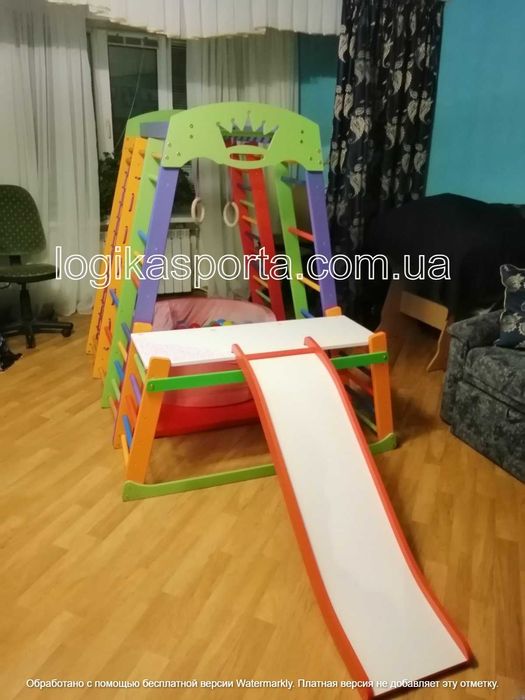 Горка, спортивный детский комплекс "Карапуз" качели