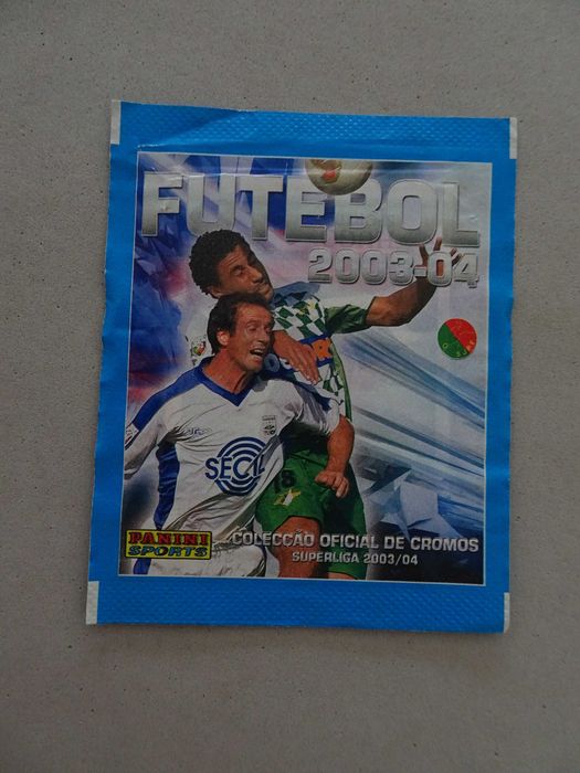 Carteira de cromos fechada Futebol 2003/2004 Panini