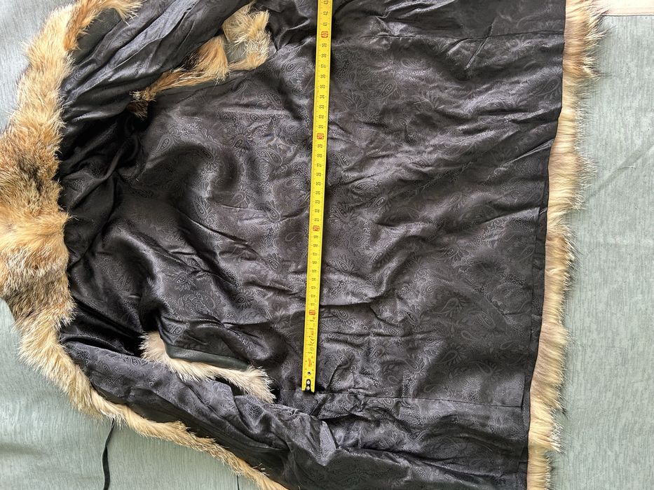 Жилет з натурального хутра лисиці, безрукавка