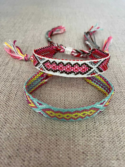 Conjunto de 2 Pulseiras Étnicas | Ajustáveis | Novas