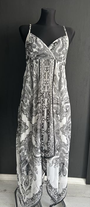 Letnia długa sukienka Boho r 38 M