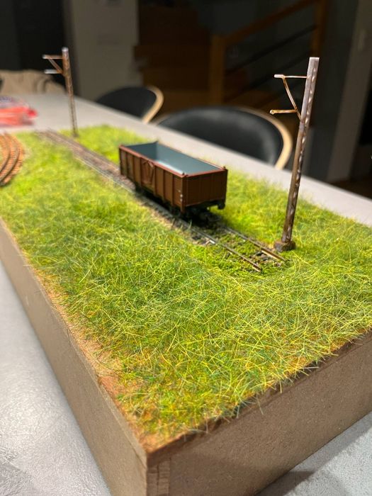 Diorama kolejowa w skali h0