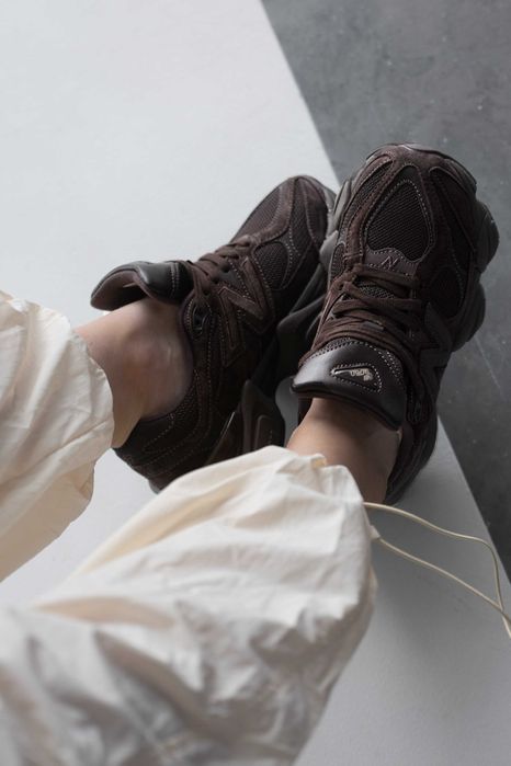 Жіночі кросівки New Balance 9060 Chocolate | нью беланс 9060