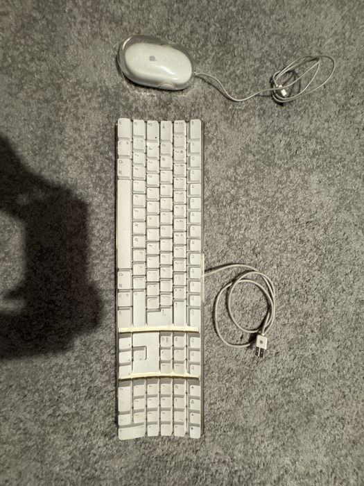 Klawiatura Apple+Myszka Apple  (2006r.)