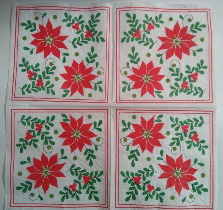 Guardanapos para técnica de decoupage