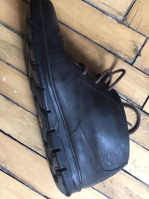 Мужские кожанные ботинки Timberlend р.39,5