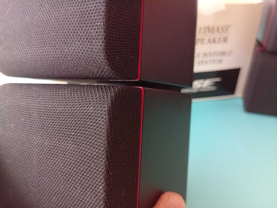 Bose Acoustimass Double Cube Speakers Red Line (Pa)– Estado Impecável