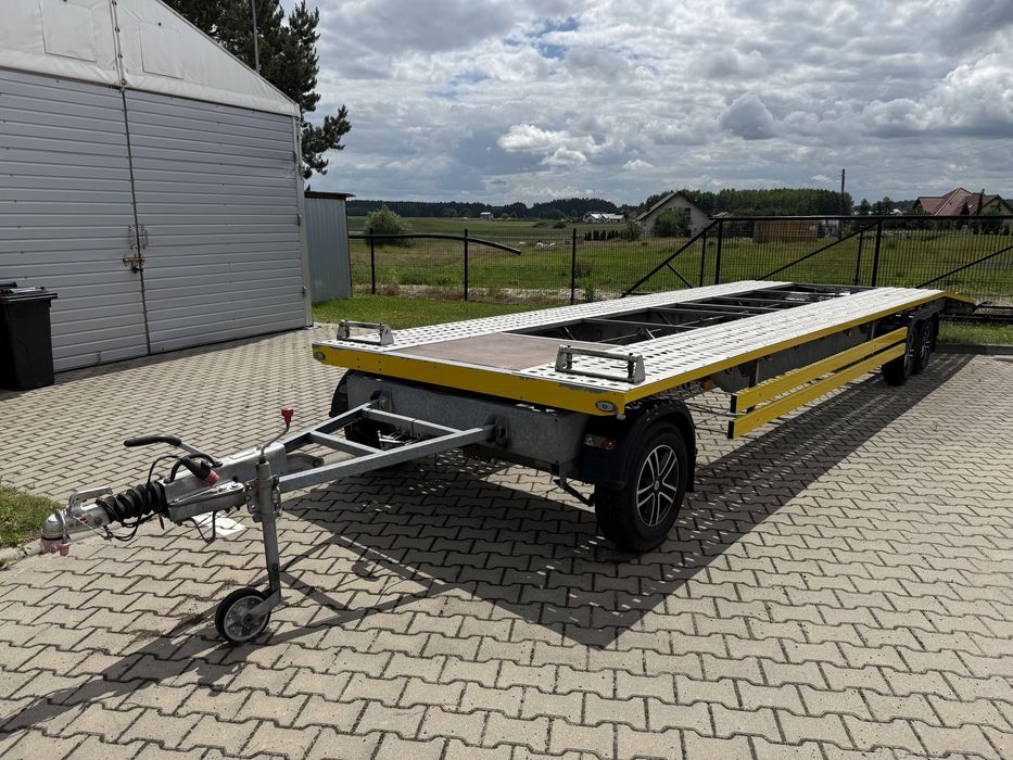 Blyss MULTIMAX LIGHT  Laweta Obrotnica Blys 8,5m x 2,20 Alu Led Jak Nowa!