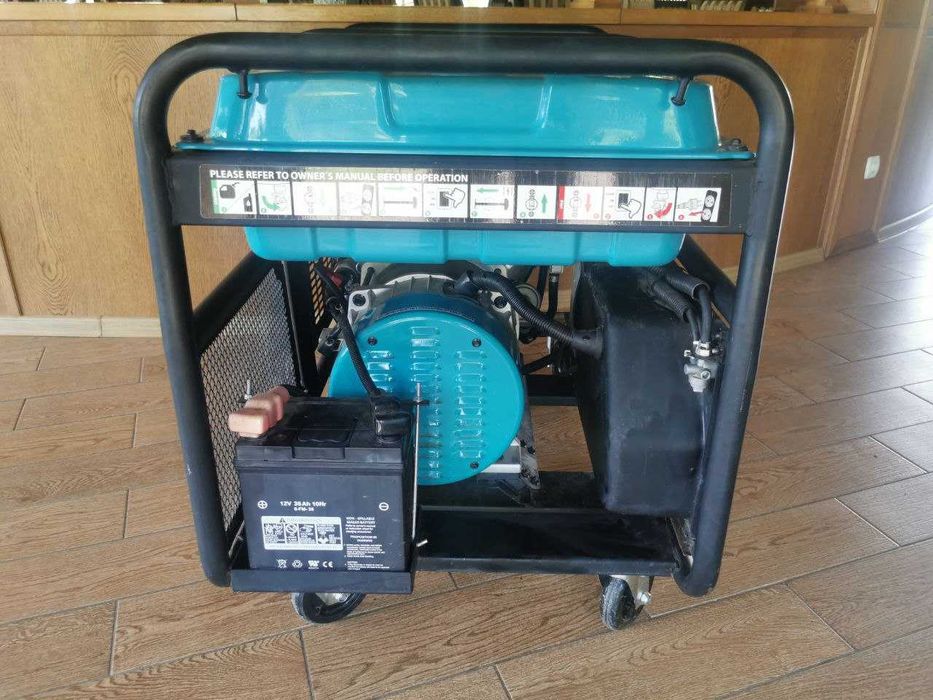 ГЕНЕРАТОР БЕНЗИНОВИЙ  HERON  11 KW /13,5KW (400V), 11 кВт (230) 3 фази