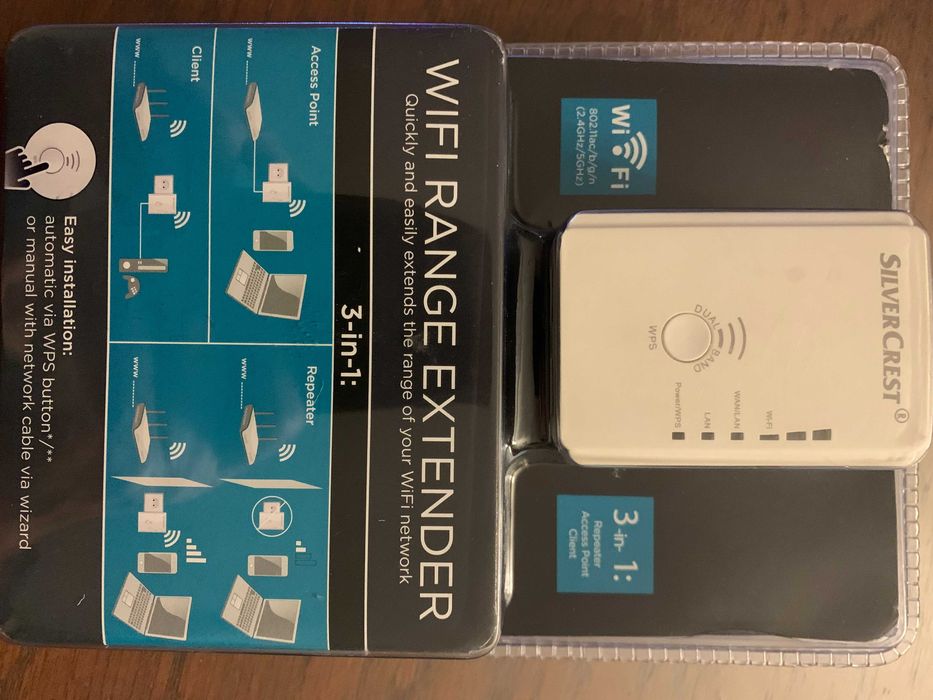 Wzmacniacz sygnału wifi 2,4GHz/5GHz