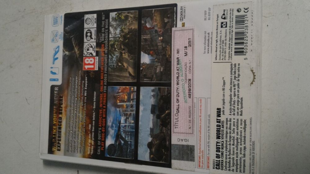 Call off duty, wii
