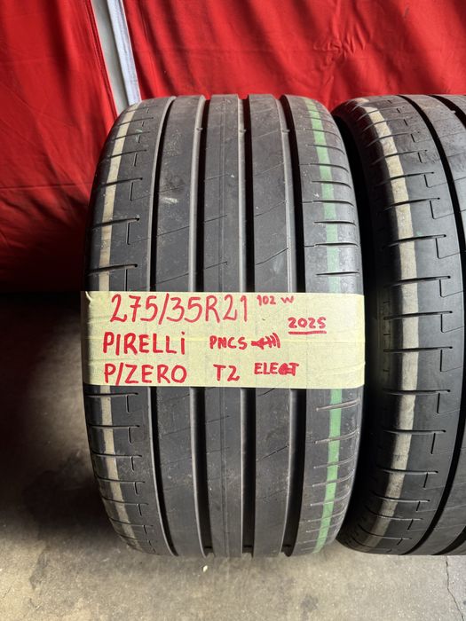 Pneus 275/35/21 Pirelli P/Zero  Homolgacao Tesla como novos
