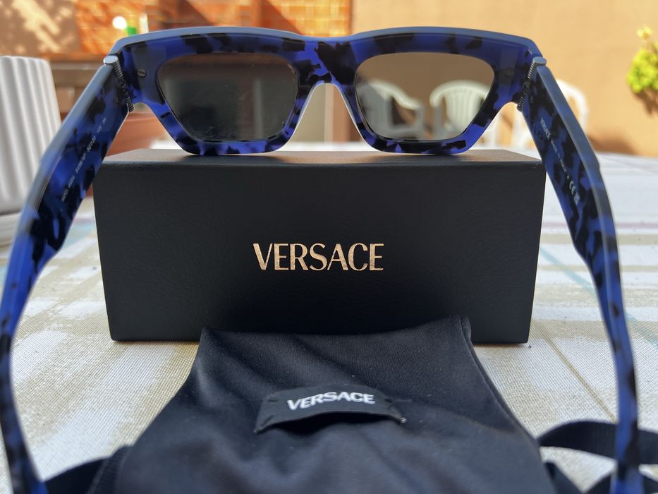 Óculos de Sol Versace Azul Tartatura