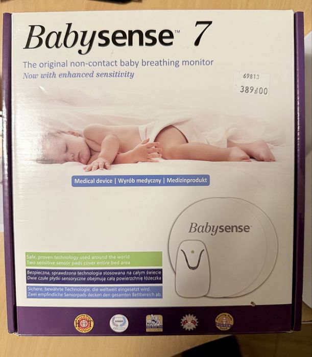 Babysense 7 monitor oddechu (komplet)