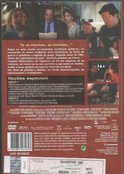 Os Imortais (edição de coleccionador - 2 DVD) (2003)