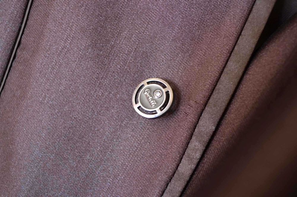 Костюм свадебный итальянский Giotelli коричневый 52 размер