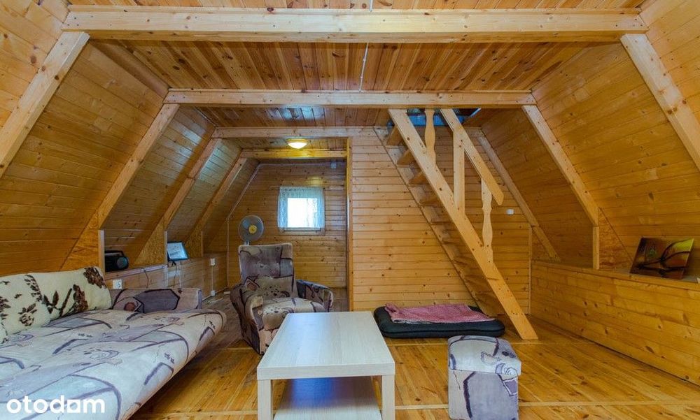 Działka nad jeziorem Grabniak 1200 m² cisza, natura i domek letniskowy