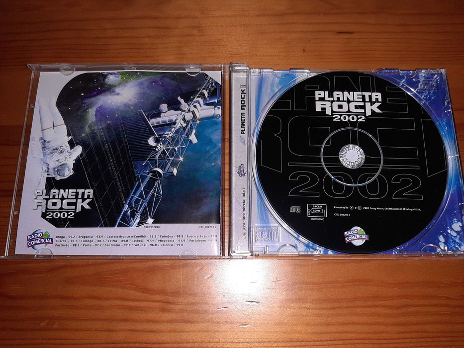 CD Planeta Rock 2002 da Rádio Comercial