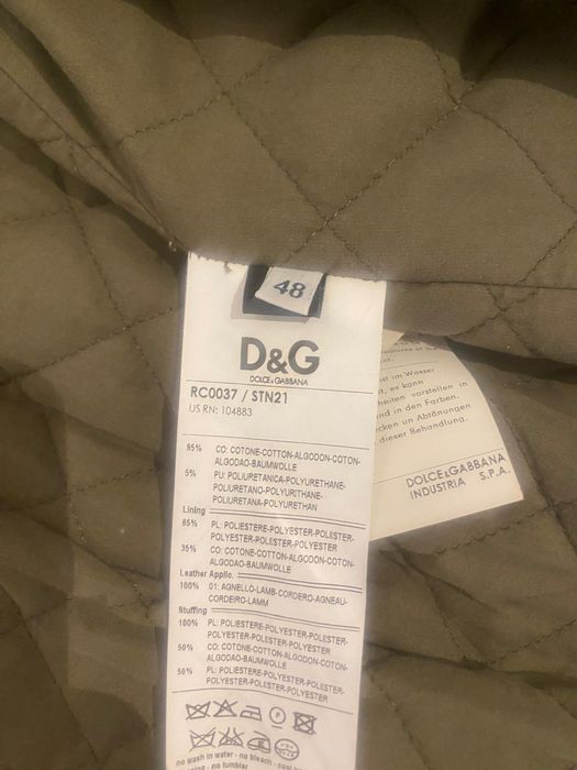 Casaco acolchoado Dolce Gabana
