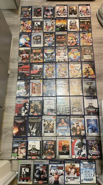 Sprzedam gry na konsole playstation 2 ps2