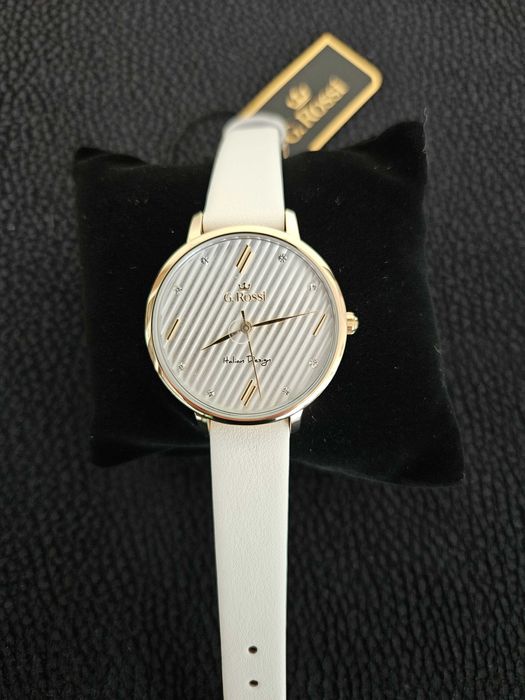 Zegarek Damski G.Rossi + BOX Biały