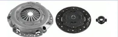 Kit embraiagem Peugeot Partner 306 1.9 D Citroen ZX BX Berlingo AC201K