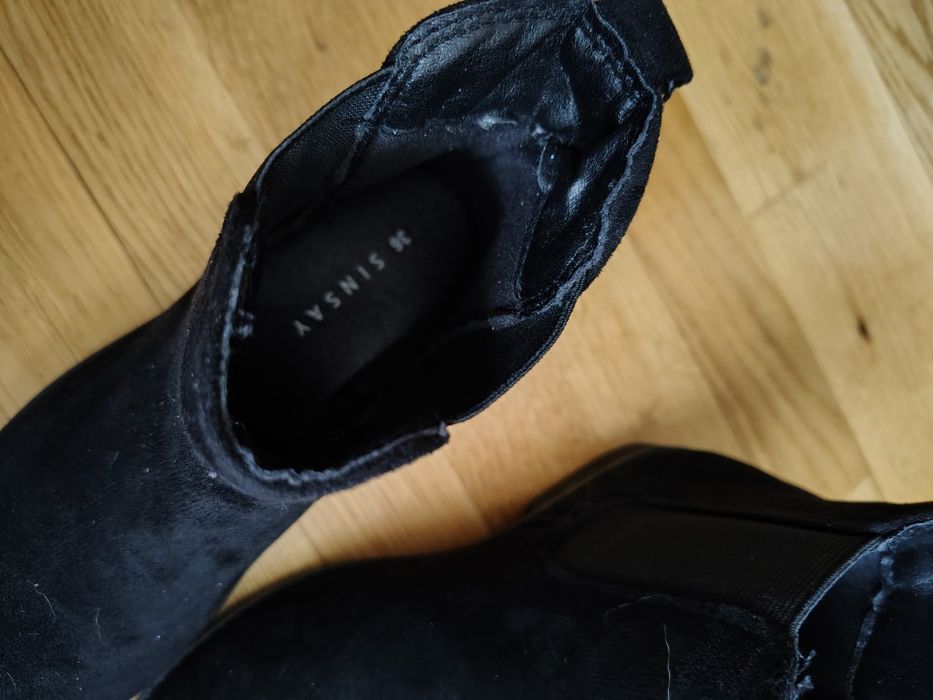 Nowe damskie botki roz 36 Sinsay