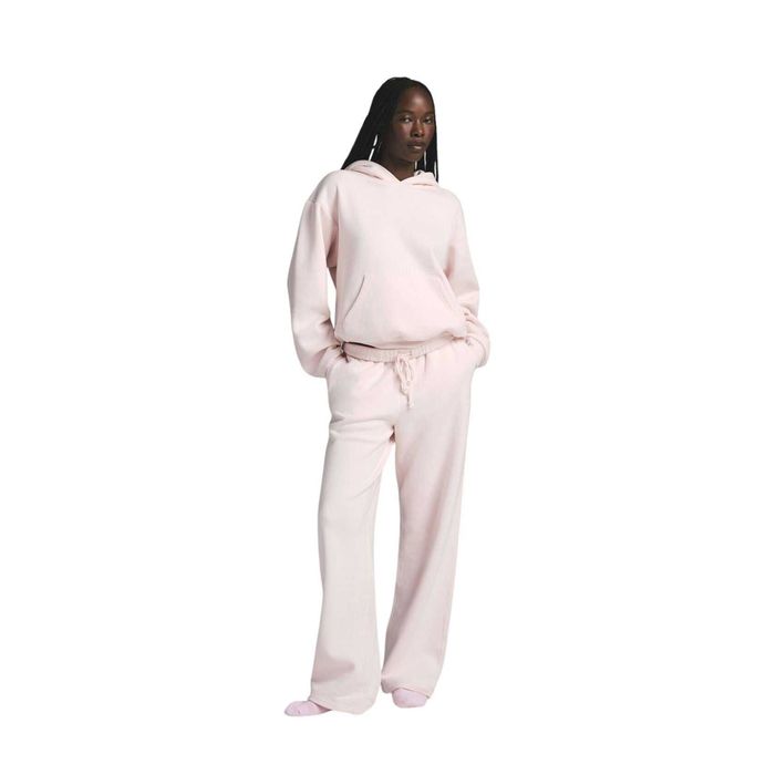 Худі Skims Cotton Fleece Classic Hoodie Barely Pink