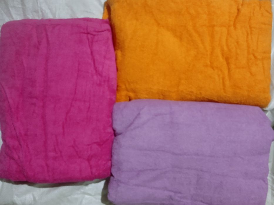 Простирадло бавовняне махрове виробництва Туркменістан. Різні розміри.