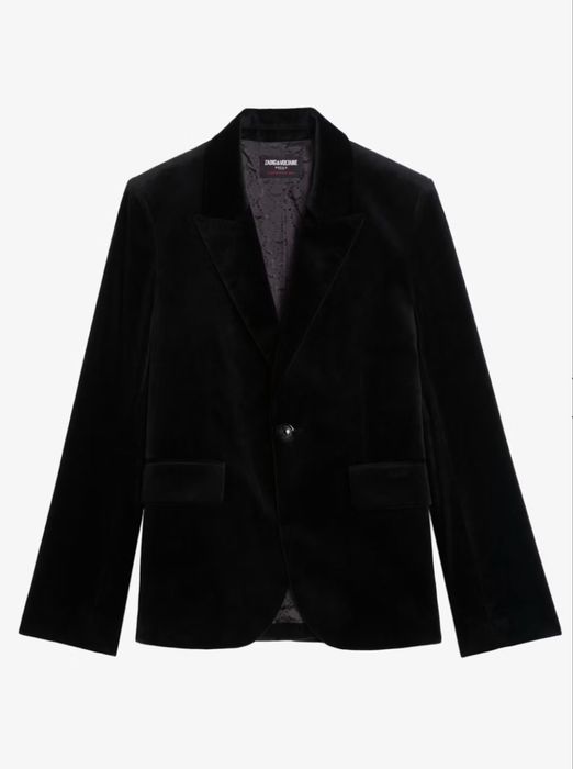 Пиджак бархатный Zadig
